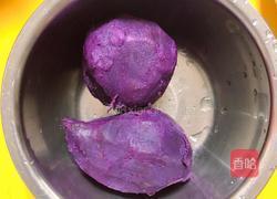 芝士焗鲜果紫薯的做法图解1