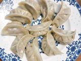 荠菜(野菜）饺子