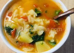番茄土豆疙瘩汤