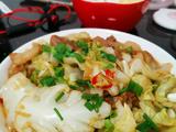 包菜炒肉
