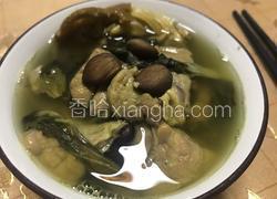 菜干猪肺汤