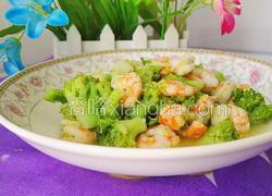 西兰花炒虾仁