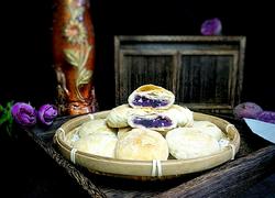 清甜酥香紫薯酥