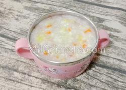 时蔬干贝粥 (宝宝辅食）