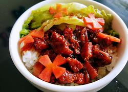 卤肉饭(无油简易版）