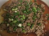 肉末豆腐鸡蛋羹