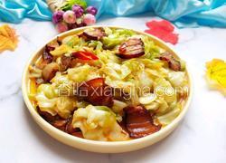 干锅腊肉包菜