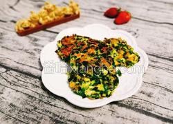 韭菜豆腐饼