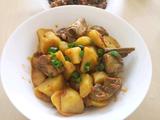 土豆烧排骨