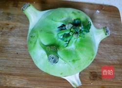苦菊拌苤蓝(减脂菜）的做法图解1