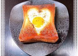 太阳蛋烤吐司 #夏日清爽轻食菜# 