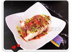 玫瑰腐乳拌豆腐 #夏日清爽轻食菜# 