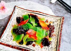 黑木耳胡萝卜炒莴笋