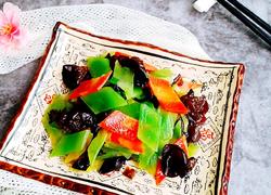 黑木耳胡萝卜炒莴笋