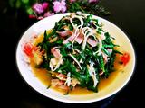 金针菇炒韭菜