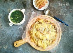 土豆芦笋牛排葱油饼披萨