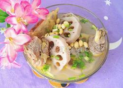 黄豆莲藕鸡汤