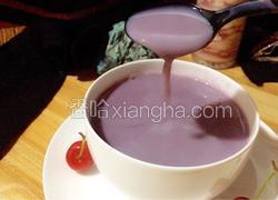 迷情紫薯豆浆