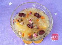 红枣银耳玫瑰花茶的做法图解10