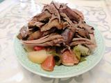 蔬菜烤火鸡腿