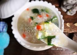 黄瓜虾皮粥
