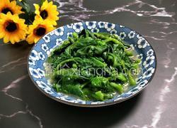 蒜末炒紫角菜