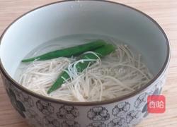 日式金针菇秋葵凉面的做法图解4