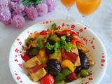 腊肠豆腐香菇煲的做法[图]