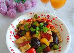腊肠豆腐香菇煲