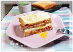 封边火腿蛋三明治（快手餐）