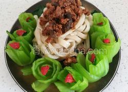 蘑菇肉酱手擀面