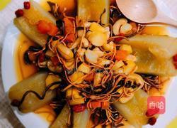 虫草花腰果燉小冬瓜（素菜 )的做法图解5