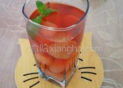 草莓冰糖水