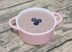 蓝莓香蕉奶昔