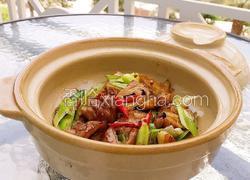 青蒜小炒肥肠