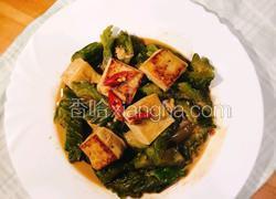 腐乳黄豆酱炆蜂巢豆腐苦瓜