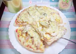 芝士黑椒鸡胸披萨