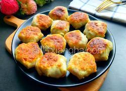 馄饨皮烧麦馅煎饼