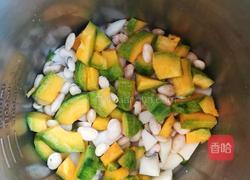 土豆南瓜白扁豆糊的做法图解3
