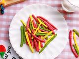 宝宝零食系列～果蔬三文鱼条的做法[图]