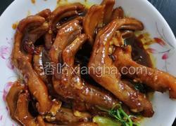 十三香卤鸭脚