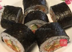紫菜包饭秘制寿司的做法图解4