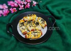 手抓饼烤香肠