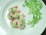 翡翠玉带虾仁的做法[图]