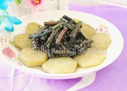 土豆炒红豇豆