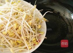 豆芽炒西兰花的做法图解8