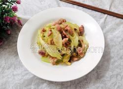西芹炒瘦肉