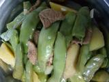 土豆炖豆角