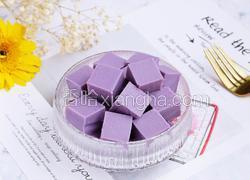 紫薯牛奶布丁