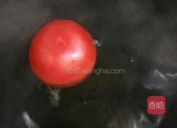 番茄蛋花汤的做法图解1